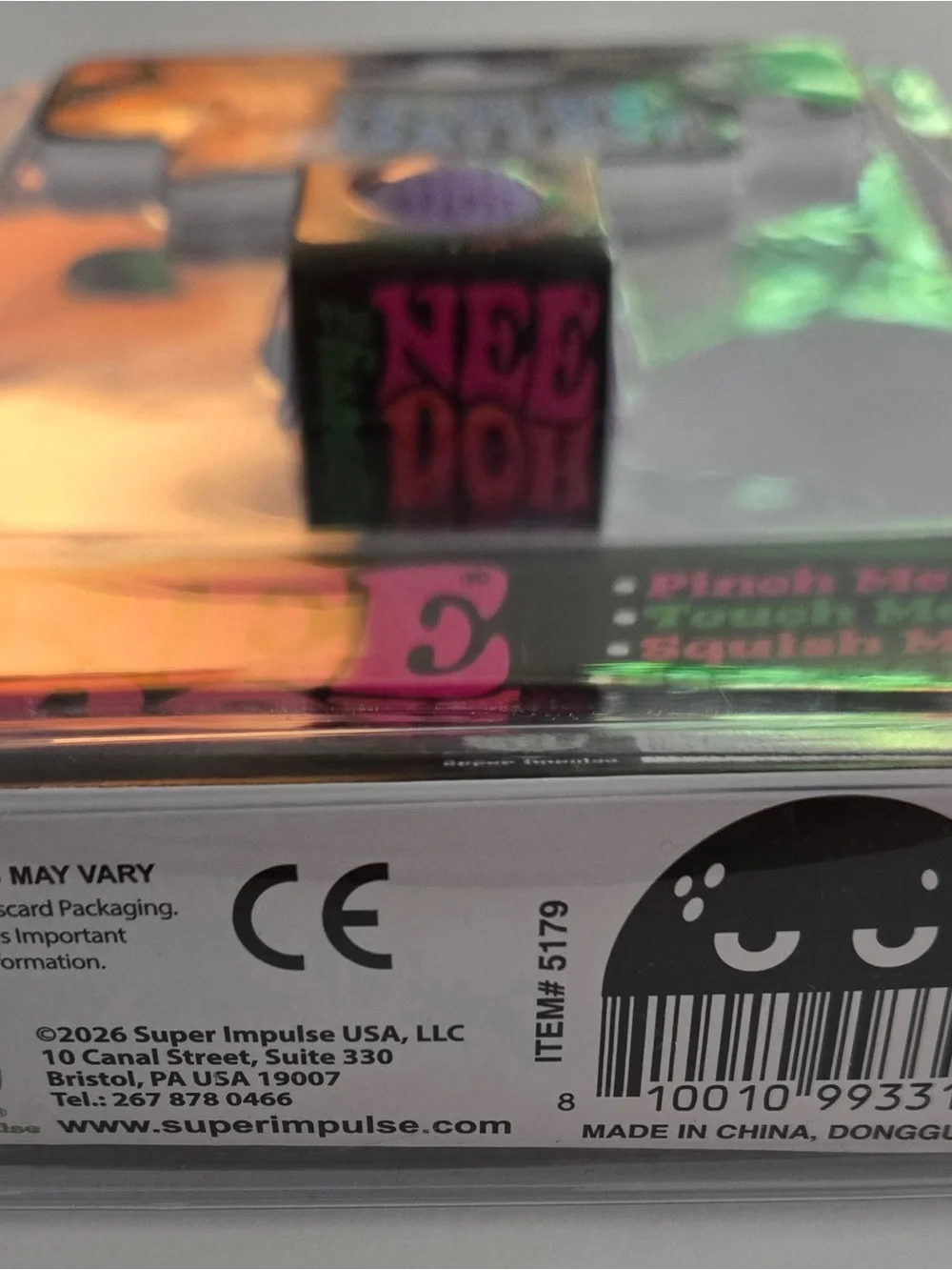 NeeDoh worlds smallest Groovy Glob Stress Ball - Purple